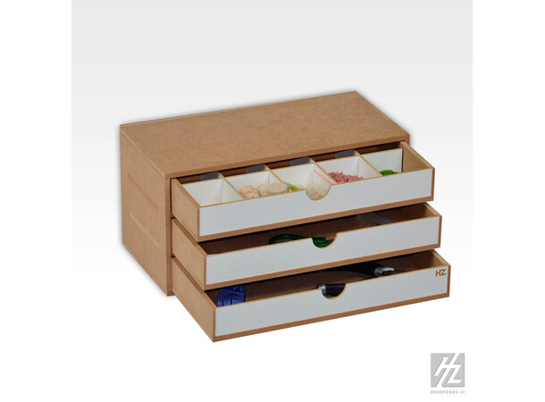 Hobbyzone Module OM02a 3x Drawers 3 lådor med skiljeväggar - 30 cm 