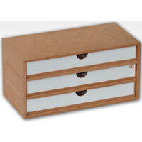 Hobbyzone Module OM02a 3x Drawers 3 lådor med skiljeväggar - 30 cm