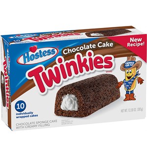 Hostess Twinkies Chocolate 10 stk Eske 