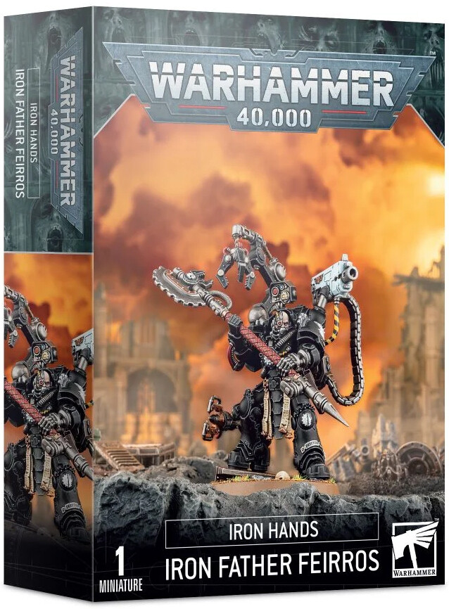 Iron Hands Iron Father Feirros Warhammer 40K Gamezone.no