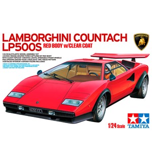 Lamborghini Countach LP500S Tamiya 1:24 Byggesett 