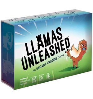 Llamas Unleashed Brettspill Fra skaperne av Unstable Unicorns 
