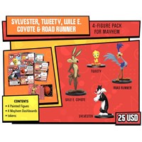 Looney Tunes Mayhem 4-Figure Pack Utvidelse til Looney Tunes Mayhem