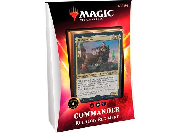 Magic Commander Deck Ruthless Regiment Ikoria Lair of Behemoths - 100 kort