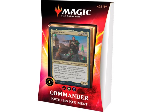 Magic Commander Deck Ruthless Regiment Ikoria Lair of Behemoths - 100 kort