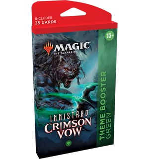 Magic Crimson Vow Theme Green Innistrad Theme Booster 