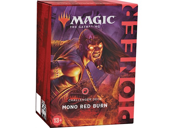 Magic Pioneer 2021 Mono Red Burn Challenger Deck