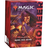 Magic Pioneer 2021 Mono Red Burn Challenger Deck