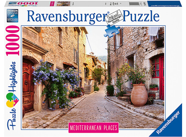 Mediterranean France 1000 biter Puslespill - Ravensburger Puzzle