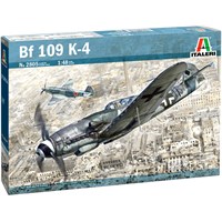 Messerschmitt Bf 109 K-4 Italeri 1:48 Byggesett