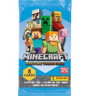 Minecraft Trading Cards Booster Adventure Trading Cards - 8 kort 