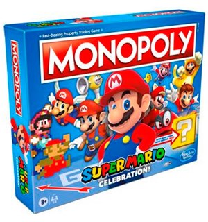 Monopoly Super Mario Brettspill Super Mario Celebration Edition 
