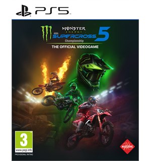 Monster Energy Supercross 5 PS5 The Official Videogame 