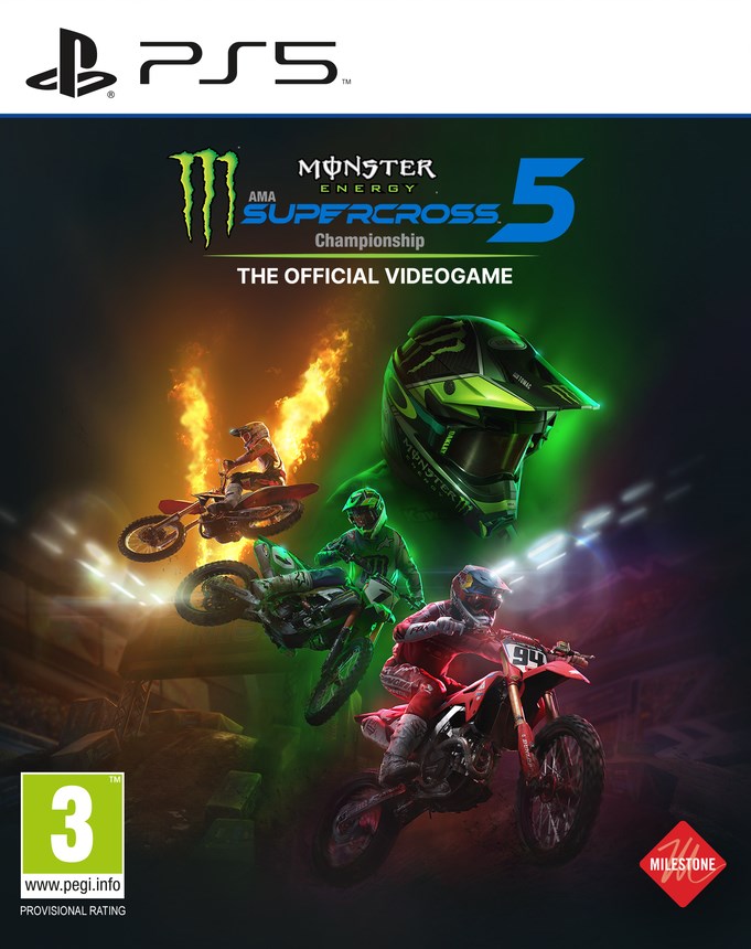Monster Energy Supercross 5 PS5 The Official Videogame - Gamezone.no