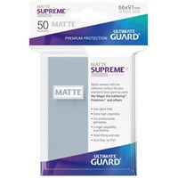 Sleeves Matte Klar 50 stk 66x91 Ultimate Guard Kortbeskytter/DeckProtect