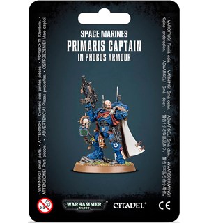 Space Marines Primaris Captain (2019) In Phobos Armour - Warhammer 40K 