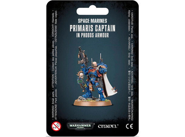Space Marines Primaris Captain Phobos In Phobos Armour - Warhammer 40K 