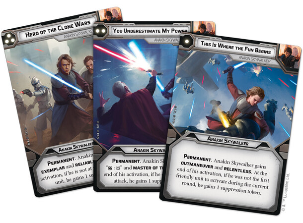 Star Wars Legion Anakin Skywalker Exp Expansion till Star Wars Legion 
