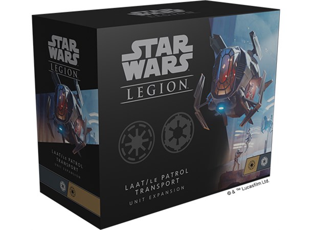 Star Wars Legion LAAT/IE Patrol Transpor Utvidelse til Star Wars Legion