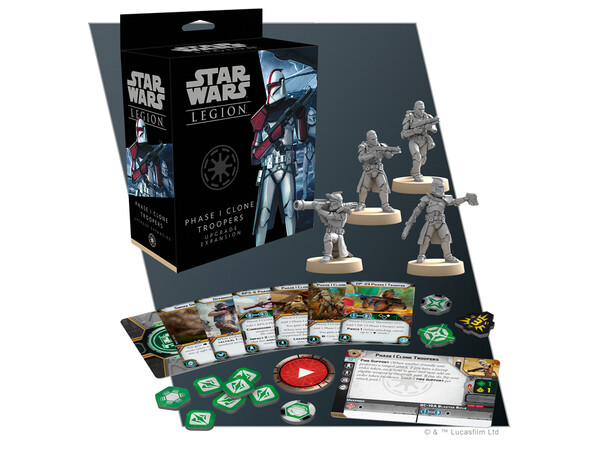 Star Wars Legion Phase 1 Clone Upgrade Expansion till Star Wars Legion 