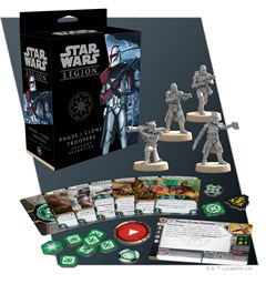 Star Wars Legion Phase 1 Clone Upgrade Troopers Utvidelse til Star Wars Legion