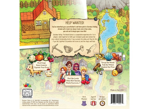 Stardew Valley Board Game Brettspill 