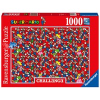 Super Mario Challenge 1000 biter Puslespill - Ravensburger Puzzle