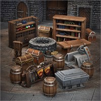 Terrain Crate Dungeon Essential Fra Mantic Games - 27 deler