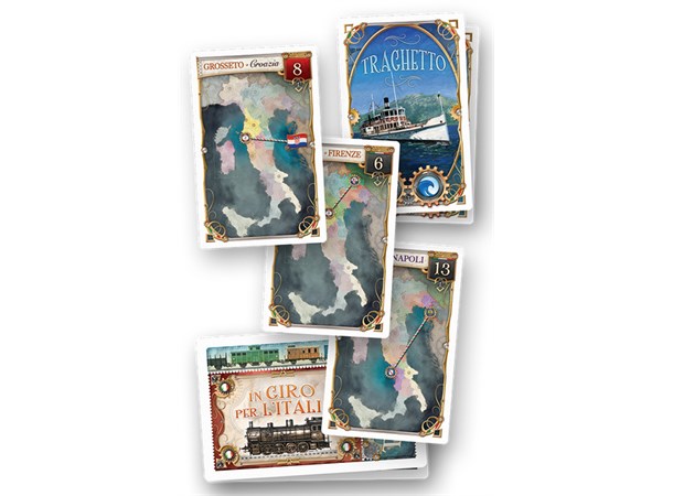 Ticket To Ride Map Coll 7 Japan/Italy Map Collection 7 - Utvidelse/Expansion