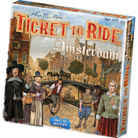 Ticket to Ride Amsterdam Brädspel Svensk utgåva