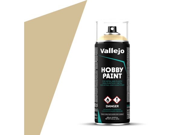 Vallejo Hobby Paint Spray Bone White Sprayboks - Surface Primer 400ml 
