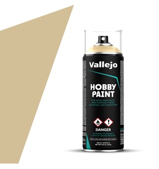 Vallejo Hobby Paint Spray Bone White Sprayboks - Surface Primer 400ml