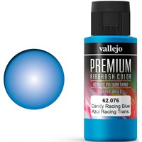 Vallejo Premium Candy Racing Blue 60ml Premium Airbrush Color - Candy