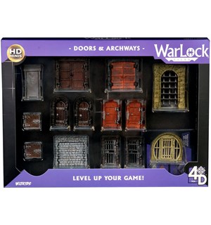 Warlock Tiles Doors & Archways Bygg din egen Dungeon i 3D! 