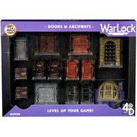 Warlock Tiles Doors & Archways Bygg din egen Dungeon i 3D!