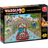 Wasgij Original 33 Puslespill Calm on the Canal