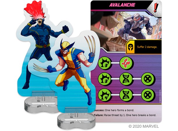 X-Men Mutant Insurrection Brettspill