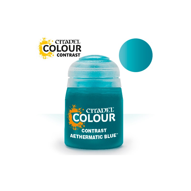 Citadel Paint Contrast Aethermatic Blue 18ml Gamezone.no