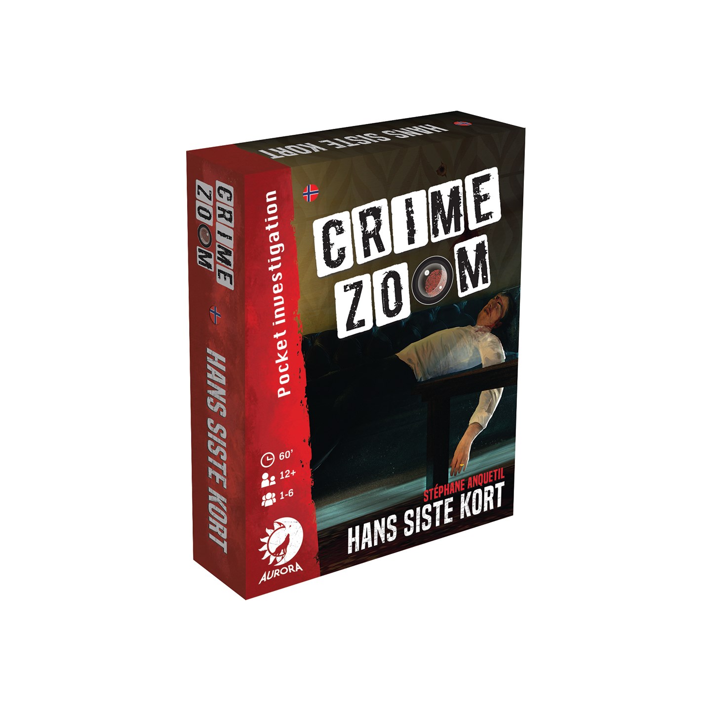 Crime Zoom Hans Siste Kort Brettspill