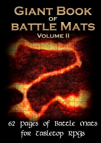 Book of BattleMats GIANT VOL.2 62 sider 62 sider Spiralinnbundet-2,5 cm rutenett