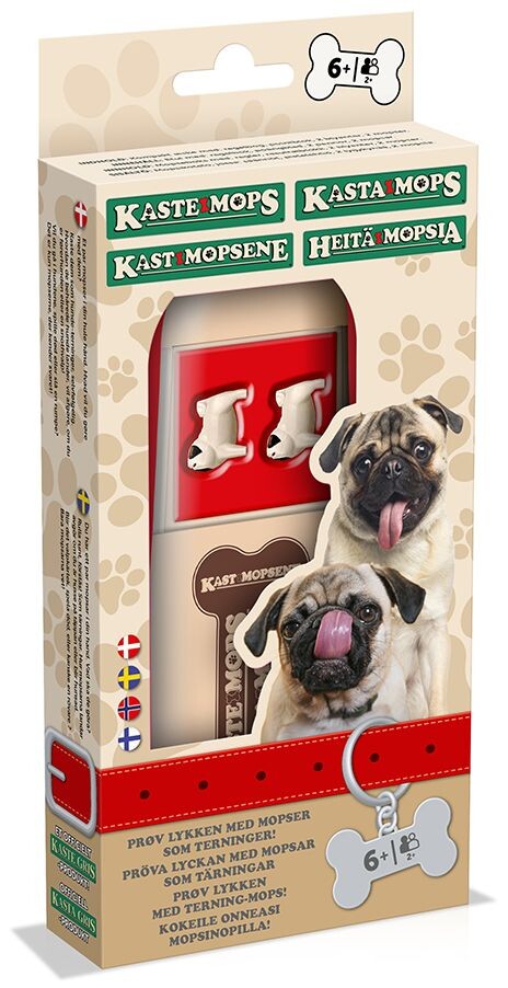 Kast Mopsene Brettspill Norsk utgave