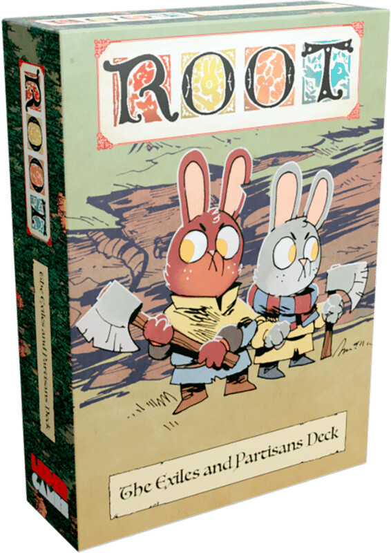 Root Exiles and Partisans Deck Exp Utvidelse til Root