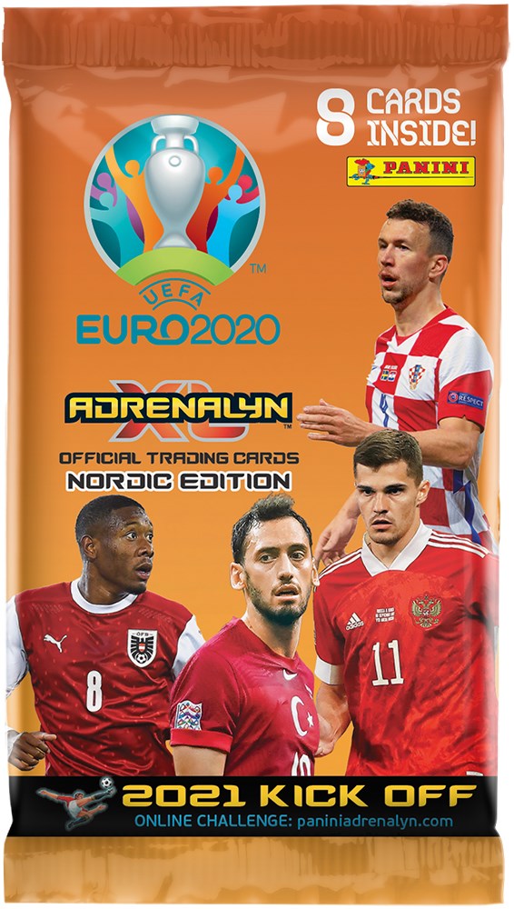AdrenalynXL EURO 2021 Starter Pack Album + 3 boosterpakker ...