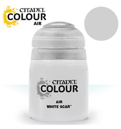 Airbrush Paint White Scar 24ml Maling til Airbrush