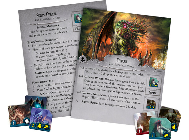Arkham Horror Final Hour Brettspill 
