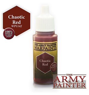 Army Painter Warpaint Chaotic Red Også kjent som D&D Kobold Red 