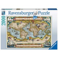 Around the World 2000 biter Puslespill Ravensburger Puzzle