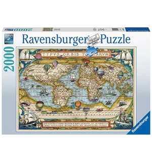Around the World 2000 biter Puslespill Ravensburger Puzzle 