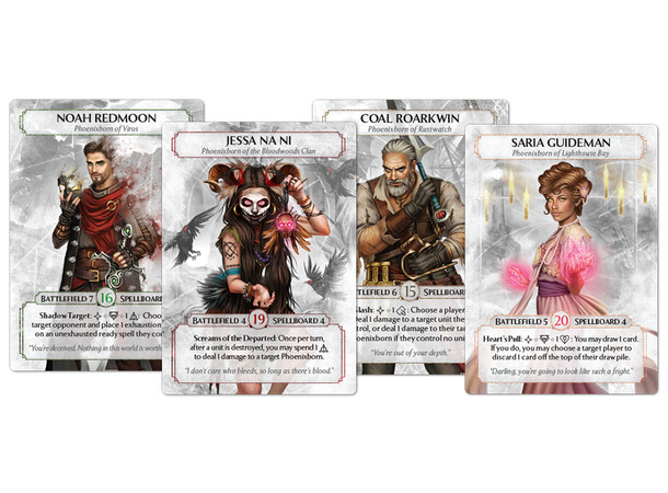 Ashes Reborn Brettspill Rise of Phoenixborn Master Set 