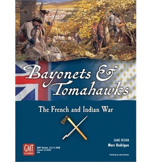 Bayonets & Tomahawks Brettspill The French and Indian War 